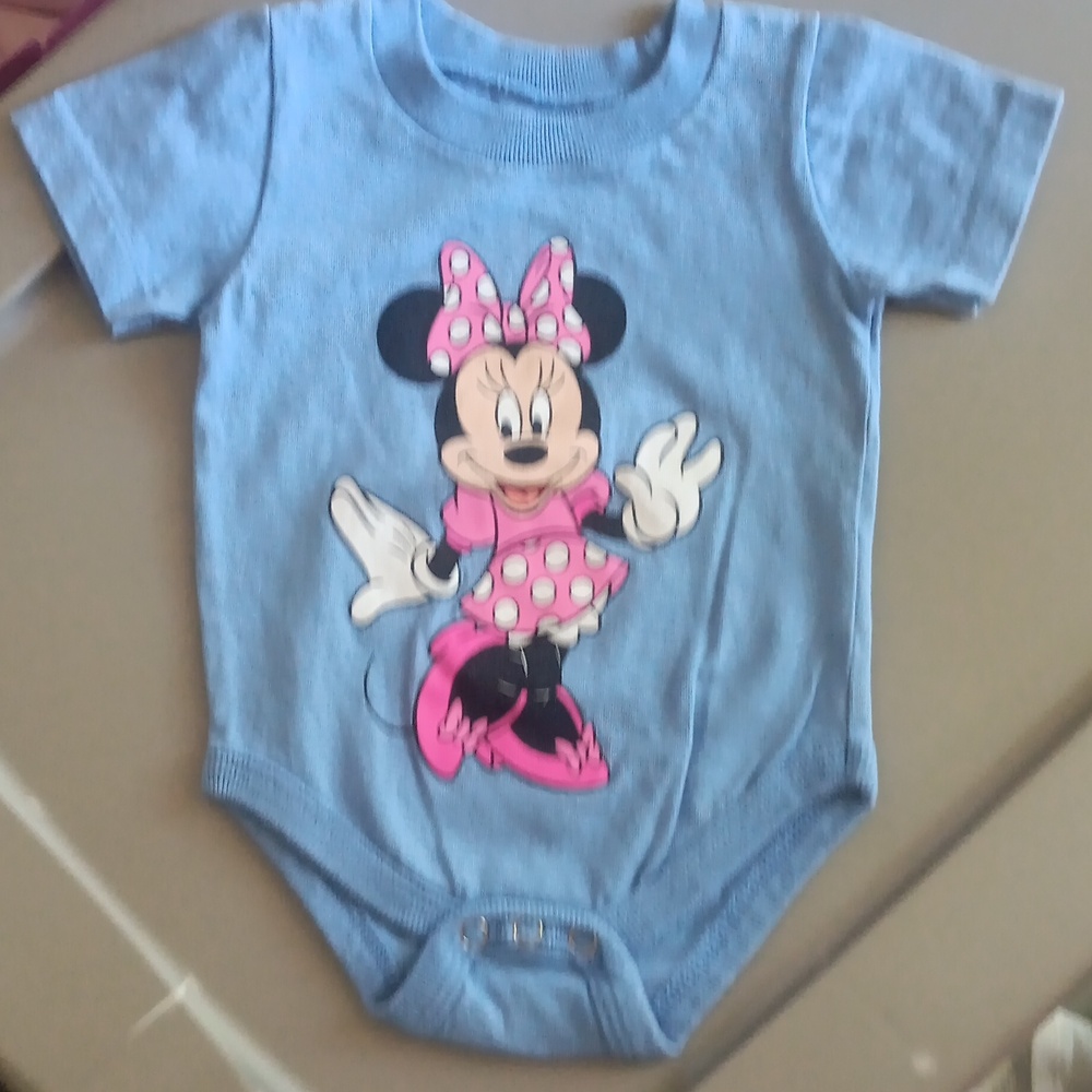 Disneyland Minnie Mouse tee-shirt bodysuit